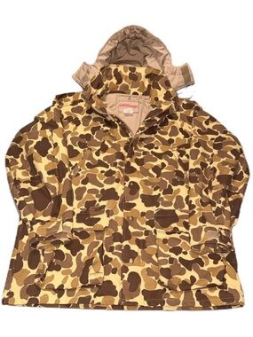 Vintage Cold Storage 3-in-1 Duck Camo Jacket XL Gore-Tex Parka & Puffer Coat EUC